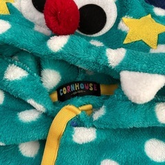 80-100cm ポンチョ型 アウターの画像