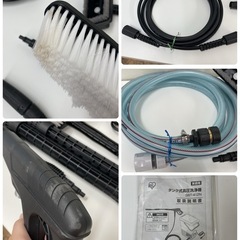 R437 ☀️ アイリスオーヤマ タンク式 高圧洗浄機 SBT-412N ⭐ 動作確認済 ⭐ クリーニング済の画像