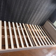 セミダブルベッド　マットレスの画像