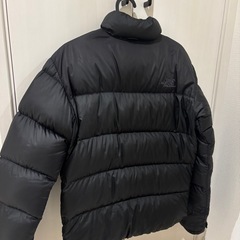 THE NORTH FACE ブラック ダウンジャケット XSの画像