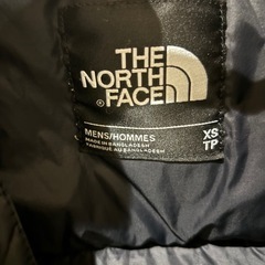 THE NORTH FACE ブラック ダウンジャケット XSの画像