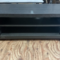 テレビボード💫引き出し付き❣️収納家具テレビ台ヴィンテージ風✨幅150.3cm奥行き39.1cm高さ28.4cmTV台家具ブラック黒の画像