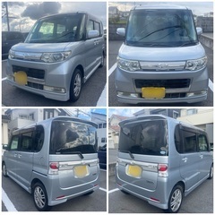 売約済み⭐️車検約２年付⭐️コミコミ⭐️即納⭐️80000km⭐️とりあえずの足に🚗タントカスタムRSターボ車の画像