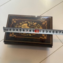 スイスオルゴール　ジュエリーBOX美品の画像