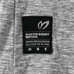 美品 MASTER BUNNY EDITION マスターバニーエディション ブランドロゴ 秋冬 AW 長袖シャツ ポリエステル/ウール グレー レディース 0(S) ゴルフウェア ハイネックカットソー【古着】【中古】の画像