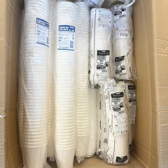 エンボスカップ・ホワイト400個の画像