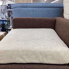 【トレファクピエリ守山店】【取りに来られる方限定】2人掛けソファ　ファブリックの画像