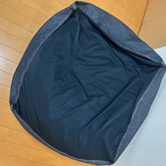 無印良品　ビーズクッションの画像