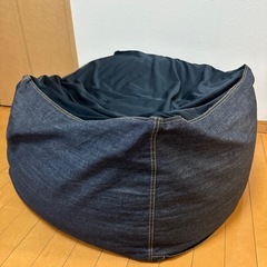 無印良品　ビーズクッションの画像