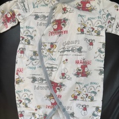 スヌーピー　長袖ロンパース　50〜70 の画像