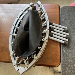 K2511-293 DABADA 折りたたみトランポリン 大型  耐荷重150Kg 子どもから大人まで キズ汚れ有り の画像