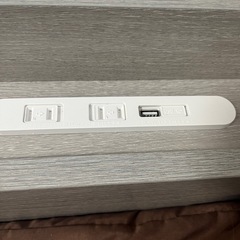 タンスのゲン セミダブルベッド（USB・コンセント付き）＋マットレス ＋布団セット（枕・掛け布団・カバー付き）の画像