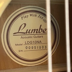Lumber LDG10NA アコースティックギターの画像