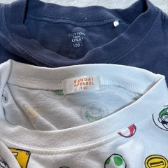 120.130cm  トレーナー　男の子　3枚の画像