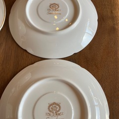 瀬栄(セーエー)陶器のデミタスカップ&ソーサー　昭和レトロ　スノーボーンの画像