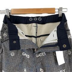 極美品 PEARLY GATES パーリーゲイツ チェック 秋冬 AW パンツ ナイロン/ポリエステル グレー レディース 00(SS) ゴルフウェア【古着】【中古】の画像