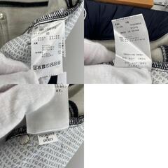 極美品 PEARLY GATES パーリーゲイツ チェック 秋冬 AW パンツ ナイロン/ポリエステル グレー レディース 00(SS) ゴルフウェア【古着】【中古】の画像