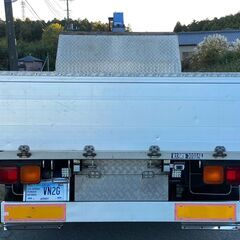 【K-0041】三菱ふそう　キャンター　FE83DGN　トラック　平成16年式　タダノ　ZR263　3段フックインクレーン　最大積載量3t　茨城県の画像