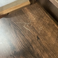 昇降式テーブル✨収納スペース付き❣️木目調リビングテーブルリフトアップテーブルセンターテーブルリフティ幅90.2cm奥行き50.3cm高さ37cm傷あり💦おしゃれ🌷ブラウンの画像