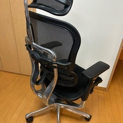 エルゴヒューマン　メッシュオフィスチェア　ブラックの画像