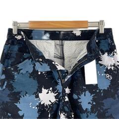 美品 PEARLY GATES パーリーゲイツ ペイントカモ柄ストレッチパンツ 抽象的 オールシーズン パンツ コットン/ポリウレタン ネイビー メンズ 4(M) ゴルフウェア【古着】【中古】の画像