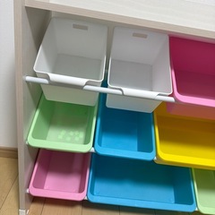 アイリスオーヤマ  おもちゃ箱 天板付きの画像