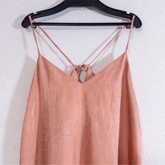 stola.  ストラ  サテン キャミワンピースの画像