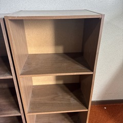 カラーボックス　カラボ　２つセットの画像