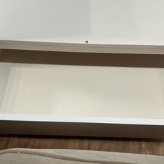 引き出し付き🌼ベッドフレーム🌿セミダブル❣️コンセント🔌収納付き家具白の画像