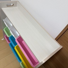 アイリスオーヤマ  おもちゃ箱 天板付きの画像