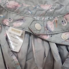 【MARLMARL】フラミンゴ柄お食事エプロン(80-90cm)の画像