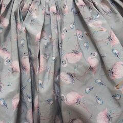 【MARLMARL】フラミンゴ柄お食事エプロン(80-90cm)の画像