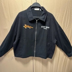 美品 ベトジャン VIET-NAM ベトナム 地図 1969 刺繍 フリーサイズの画像