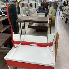 ◇ドリーム尼崎1号館◇【ジモティー割引対象商品】ドレッサー RED/WHTの画像