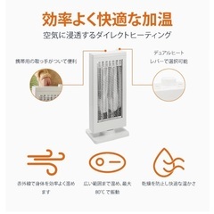 Amazonベーシックカーボンヒーターの画像