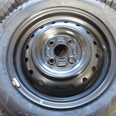 ブリヂストン VRX3 2025年製 新品 +ホイール 155 65 14 軽全般に適合の画像