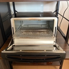 【ツインバード ミラーガラス オーブントースター　TS-D048B】の画像