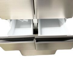 【ドリーム池田店】◎ジモティ割対象品◎日立　475L/6ドア冷蔵庫　R-H48N　2021年製　IKW-194の画像