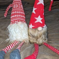 サンタ２体の画像