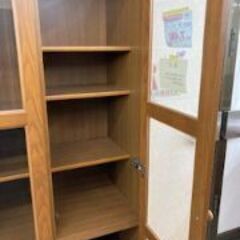 ID:161268　本棚３面　※蝶番１ヶ所なし　/　棚板１枚無しの画像