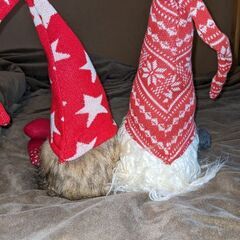 サンタ２体の画像