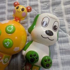 うーたん＆わんわんのマラカス(電池入り)の画像