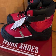 EDWIN　ライダータイプ　セフティーブーツ　安全靴　25.5の画像