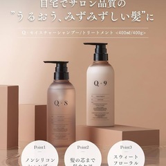 【新品未使用】シャンプー トリートメントセット美容室専売品アミノ酸系シャンプー400ml/400gの画像