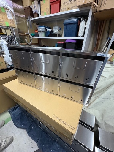 未使用 公団型ポスト6戸用