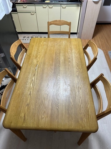 ダイニングテーブルセット ☆ 12月6日頃 お引き取りできる方 ☆