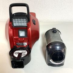 東芝 掃除機 サイクロン VC-J13 2014年製 動作確認済み 除菌 清掃済み ブラシ フィルター 水洗い済み キャニスター TOSHIBA mの画像