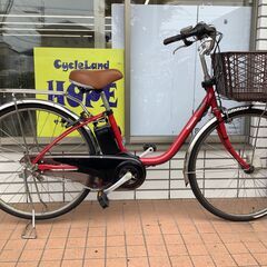 整備済☆Panasonic パナソニック ビビPX 26インチ 電動アシスト中古車の画像