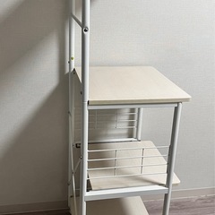 ニトリ レンジラック / レンジ台（ホワイト）の画像