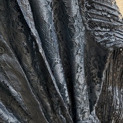 ブルーレースワンピースの画像